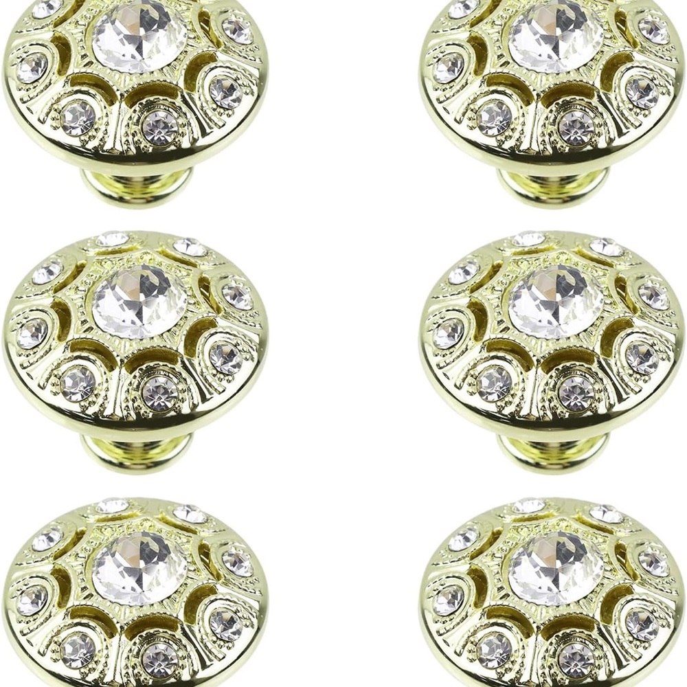 Gold  Decorative elegant knobs - Picture 4 of 4